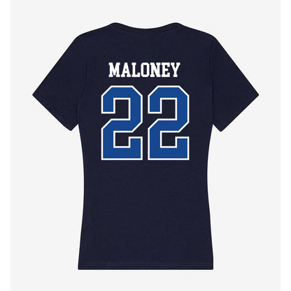 Creighton - NCAA Softball : Gracie Maloney - Women's V-Neck T-Shirt-1
