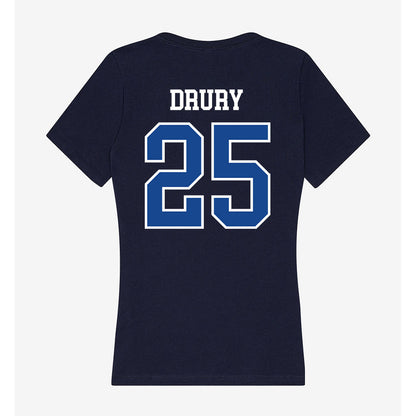 Creighton - NCAA Softball : Sawyer Drury - Classic Shersey Women's V-Neck T-Shirt-2