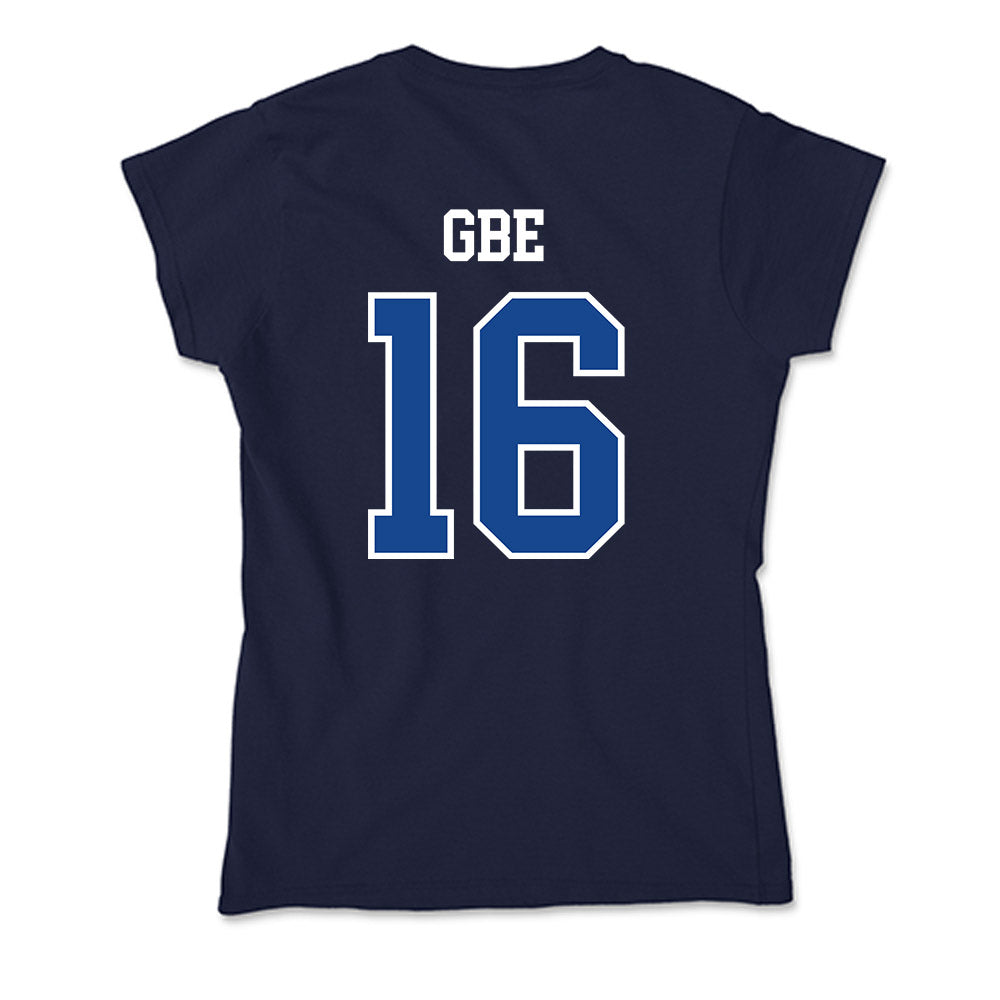 Creighton - NCAA Men's Soccer : Ange Gbe - Soft Style Women’s T-Shirt-1