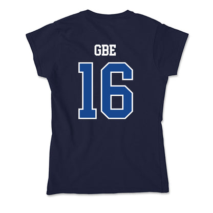 Creighton - NCAA Men's Soccer : Ange Gbe - Soft Style Women’s T-Shirt-1