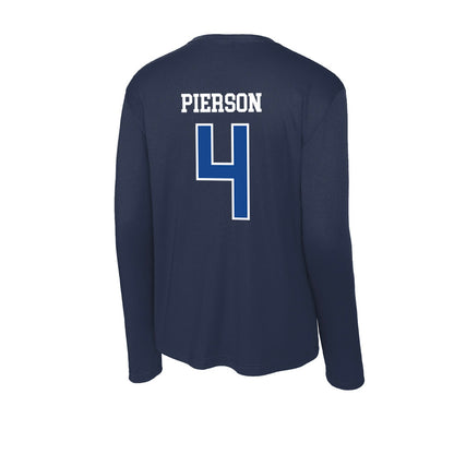 Creighton - NCAA Softball : Ashten Pierson - Activewear Long Sleeve T-Shirt-1