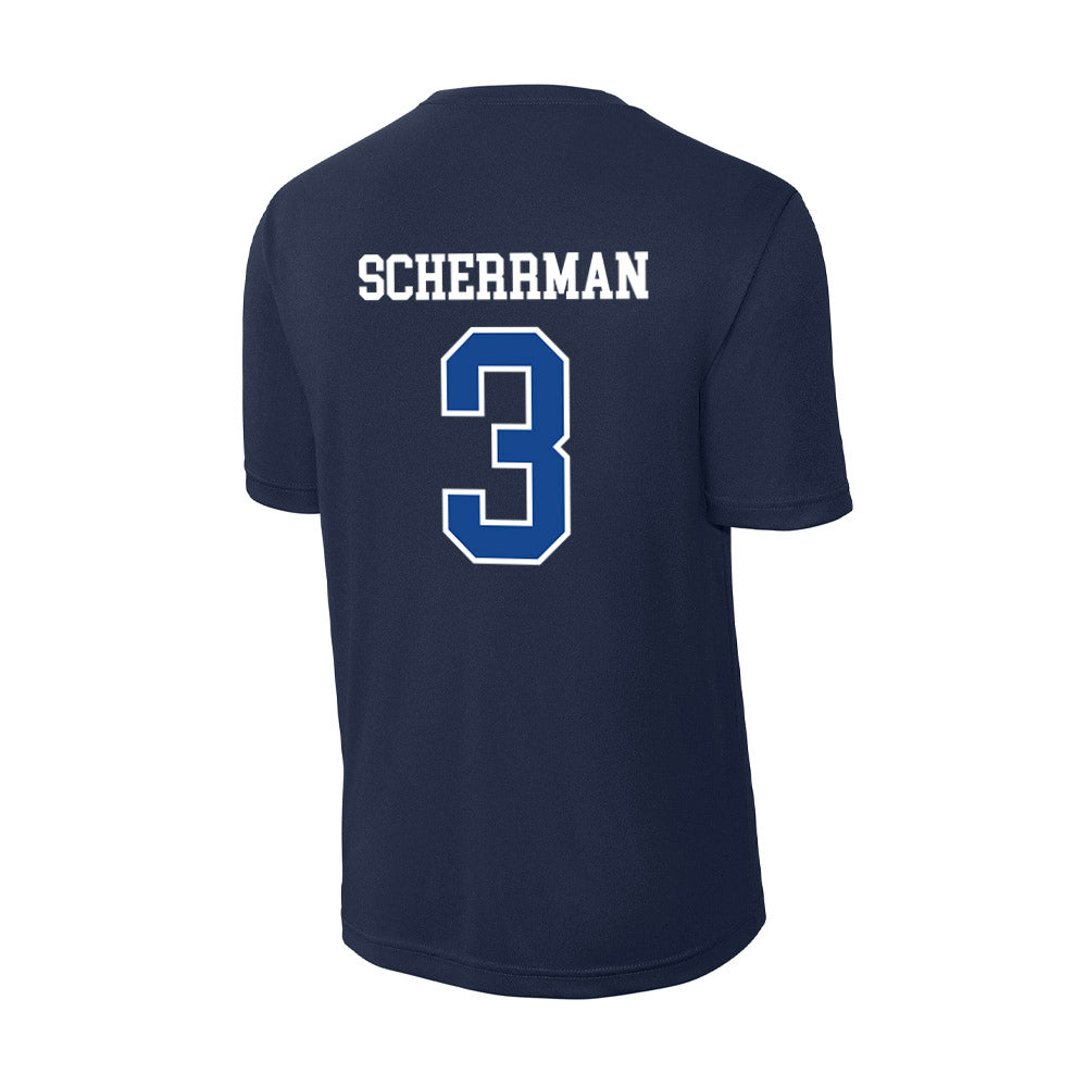 Creighton - NCAA Baseball : Matt Scherrman - Activewear T-Shirt-1