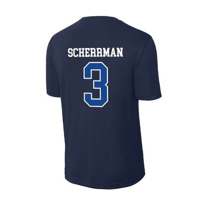 Creighton - NCAA Baseball : Matt Scherrman - Activewear T-Shirt-1