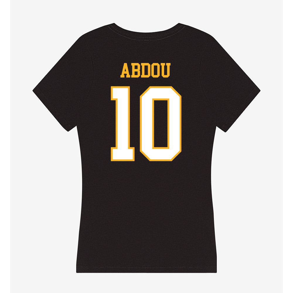 UW Milwaukee - NCAA Men's Soccer : Moursali Abdou - Women's V-Neck T-Shirt-1