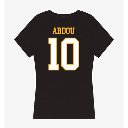 UW Milwaukee - NCAA Men's Soccer : Moursali Abdou - Women's V-Neck T-Shirt-1