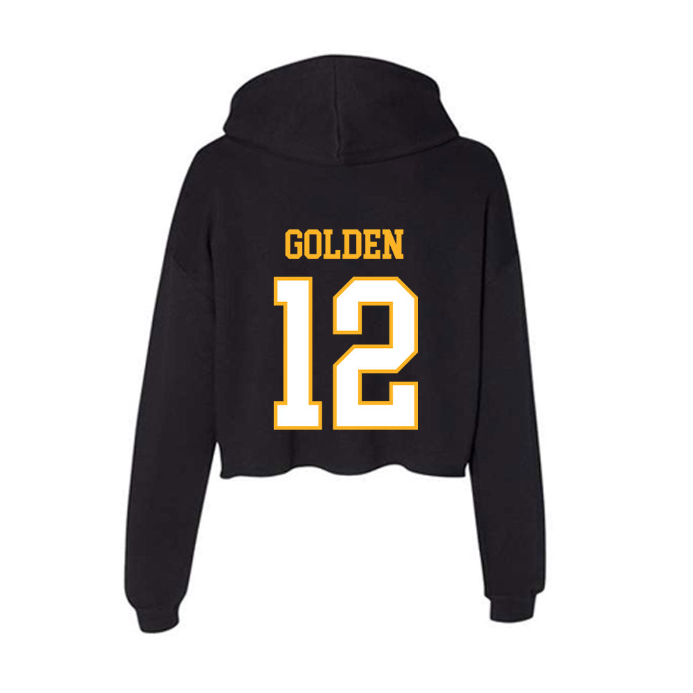 UW Milwaukee - NCAA Baseball : Riley Golden - Women's Crop Fleece Hoodie-1