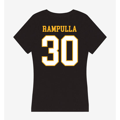 UW Milwaukee - NCAA Women's Basketball : Sophia Rampulla - Women's V-Neck T-Shirt-1