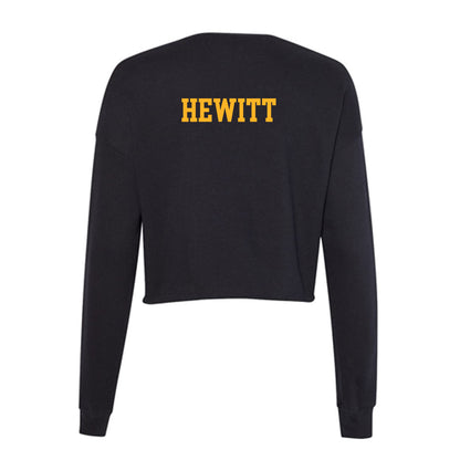 UW Milwaukee - NCAA Women's Track & Field : Sienna Hewitt - Women's Cropped Crew Fleece-1