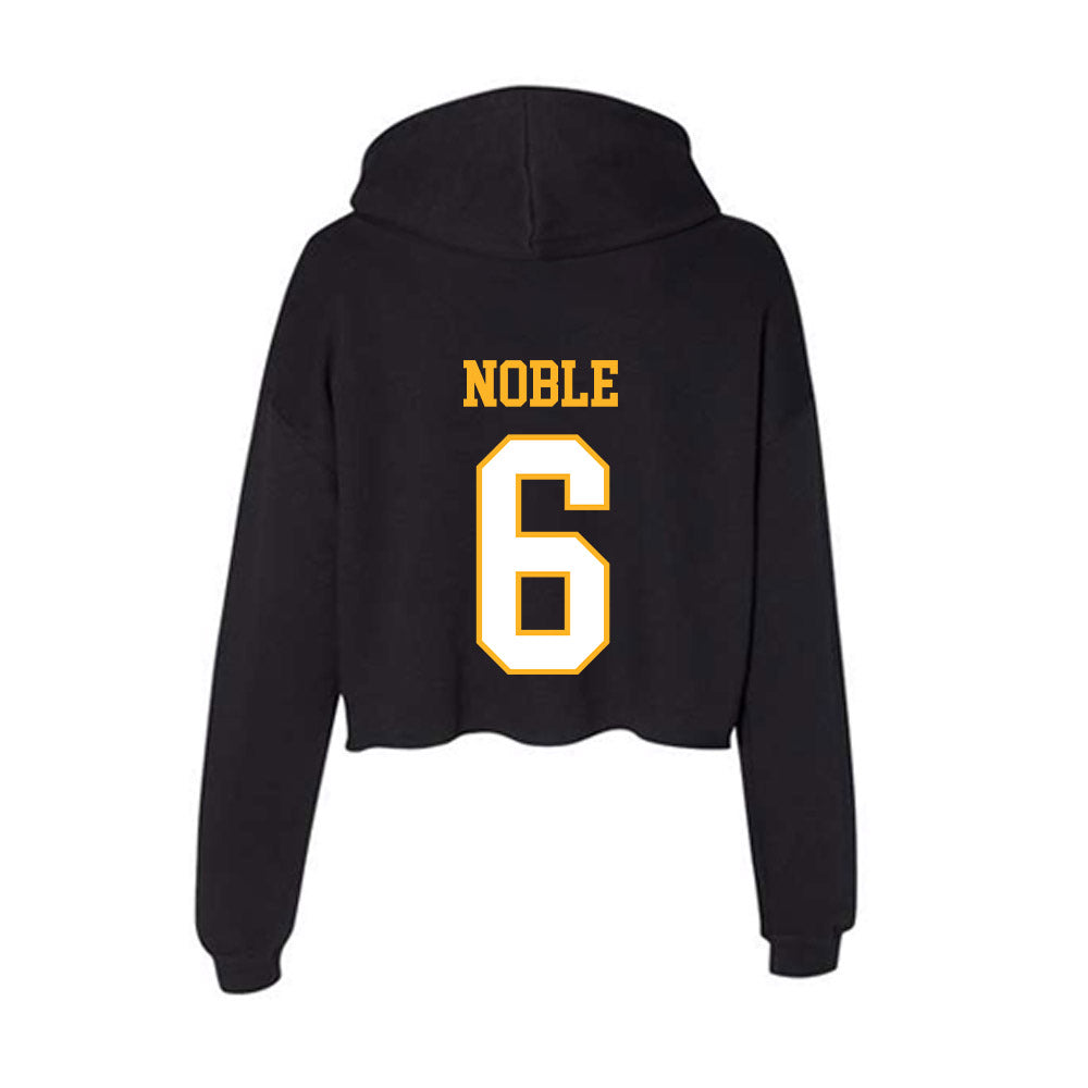 UW Milwaukee - NCAA Women's Volleyball : Josie Noble - Women's Crop Fleece Hoodie-1