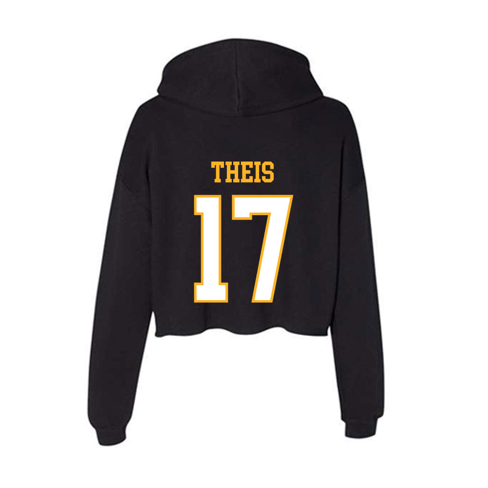 UW Milwaukee - NCAA Baseball : Braden Theis - Women's Crop Fleece Hoodie-1