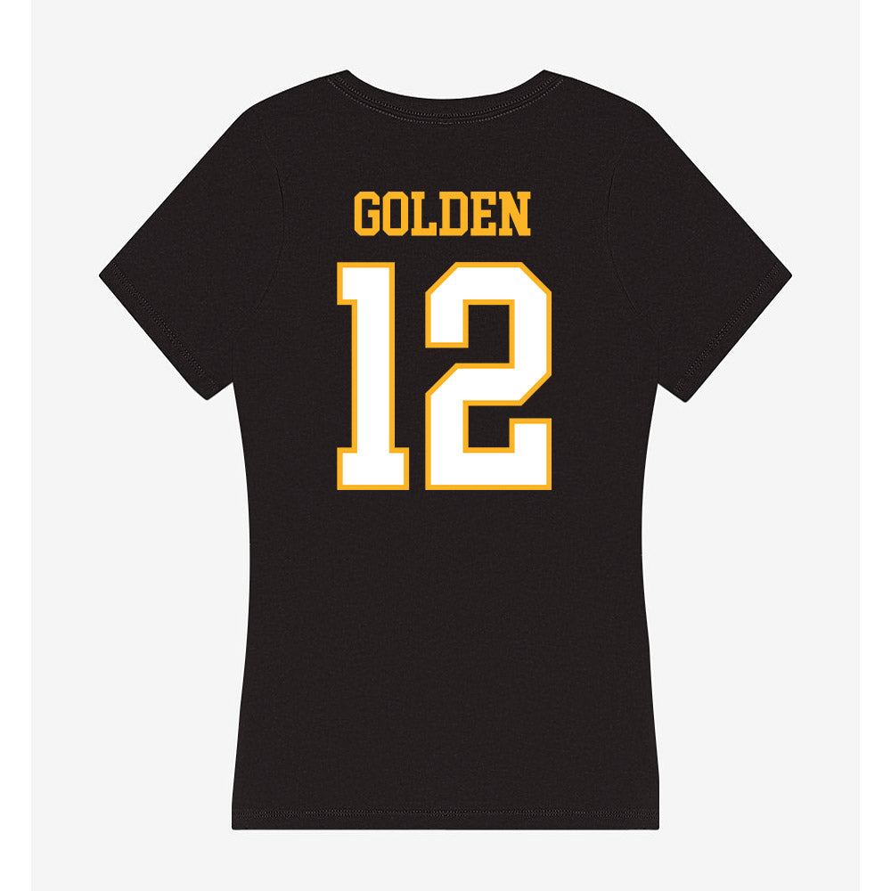 UW Milwaukee - NCAA Baseball : Riley Golden - Women's V-Neck T-Shirt-1