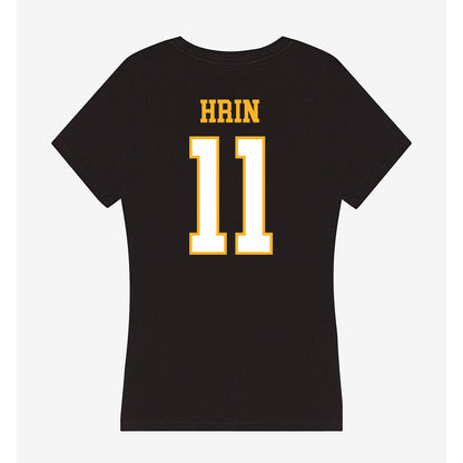 UW Milwaukee - NCAA Baseball : Tyler Hrin - Women's V-Neck T-Shirt-1
