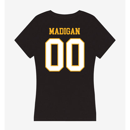 UW Milwaukee - NCAA Women's Basketball : Tierney Madigan - Women's V-Neck T-Shirt-1