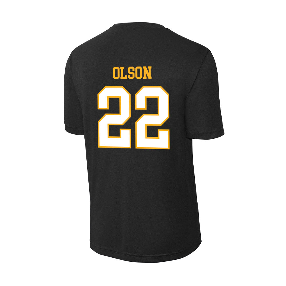 UW Milwaukee - NCAA Women's Basketball : Olivia Olson - Activewear T-Shirt-1