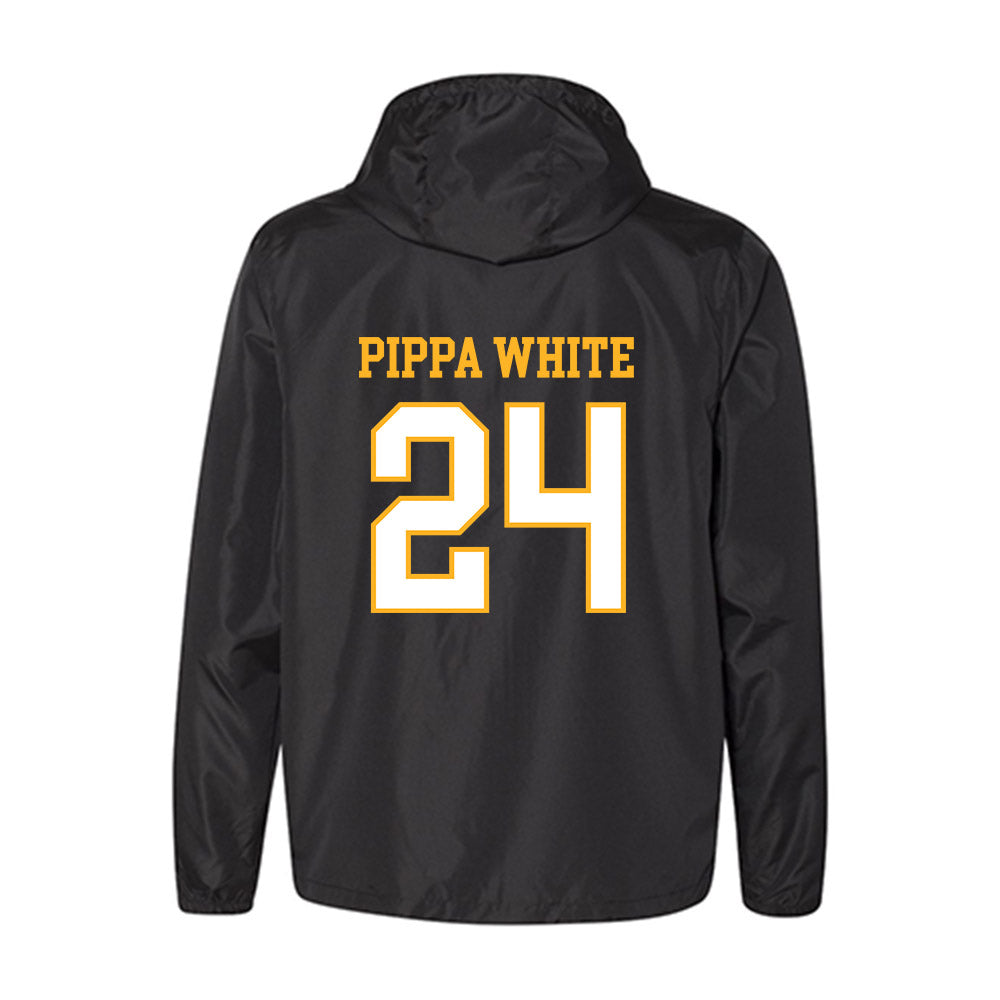 UW Milwaukee - NCAA Men's Basketball : Esyah Pippa White - Windbreaker-1