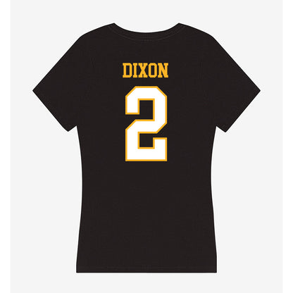 UW Milwaukee - NCAA Men's Basketball : Josh Dixon - Women's V-Neck T-Shirt-1