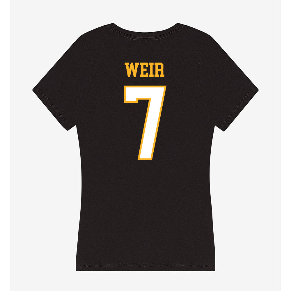 UW Milwaukee - NCAA Men's Soccer : Ollie Weir - Women's V-Neck T-Shirt-1