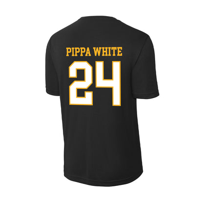 UW Milwaukee - NCAA Men's Basketball : Esyah Pippa White - Activewear T-Shirt-1