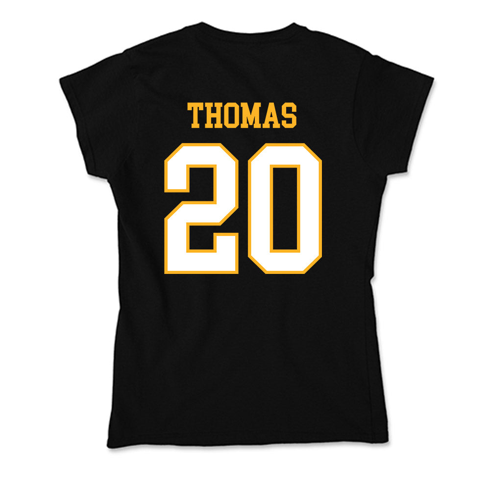 University of Wisconsin-Milwaukee - NCAA Men's Basketball : Maurice Thomas - Soft Style Women’s T-Shirt-1