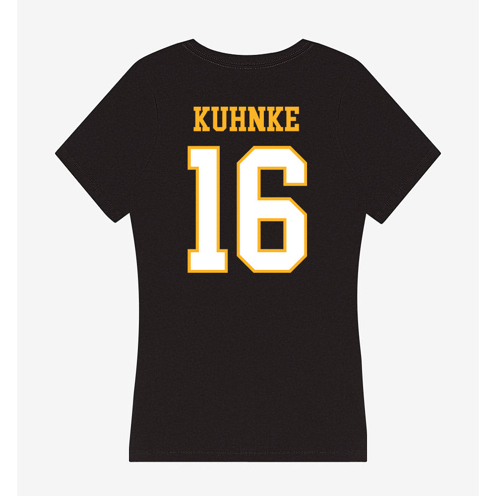 University of Wisconsin-Milwaukee - NCAA Baseball : Camden Kuhnke - Women's V-Neck T-Shirt-1