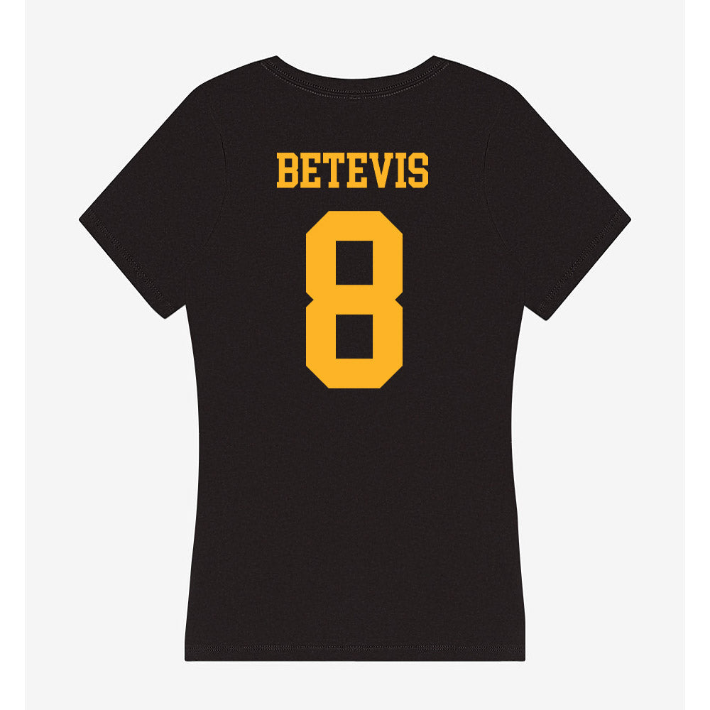 Valpo - NCAA Baseball : George Betevis - Women's V-Neck T-Shirt-1