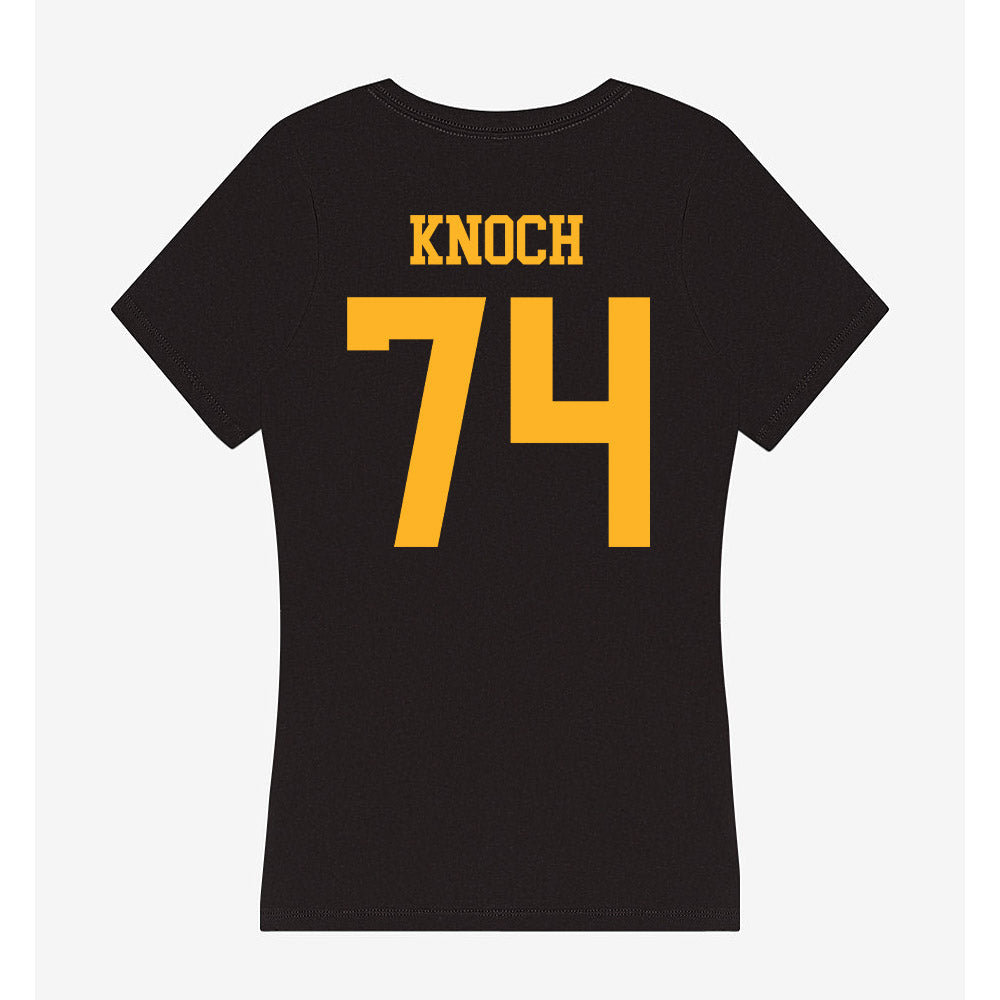 Valpo - NCAA Football : Mason Knoch - Women's V-Neck T-Shirt-1