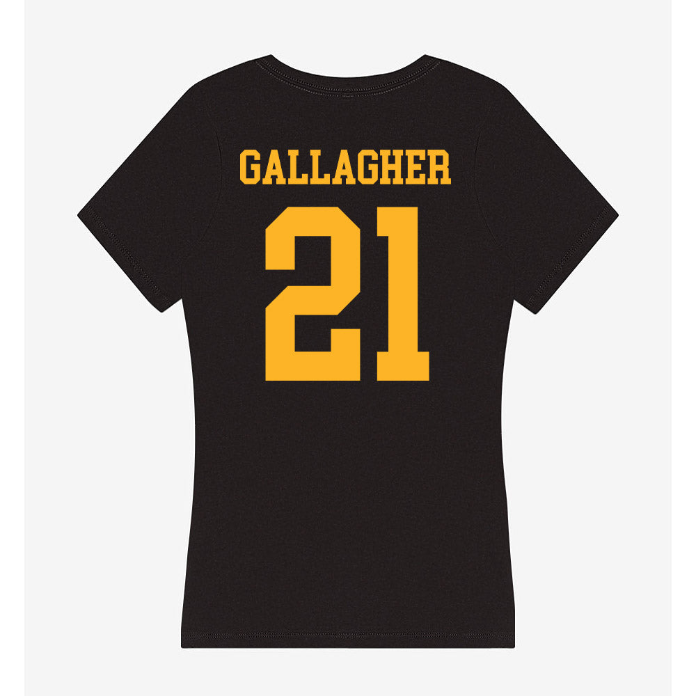Valpo - NCAA Softball : Mackenzie Gallagher - Women's V-Neck T-Shirt-1