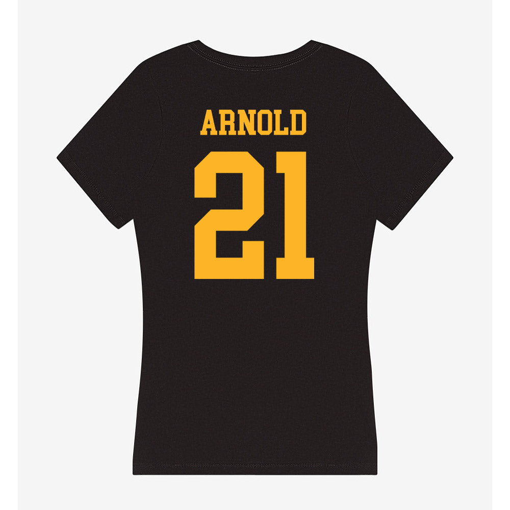 Valpo - NCAA Women's Soccer : Alex Arnold - Women's V-Neck T-Shirt-1