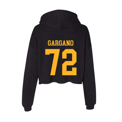 Valpo - NCAA Football : Noah Gargano - Women's Crop Fleece Hoodie-1