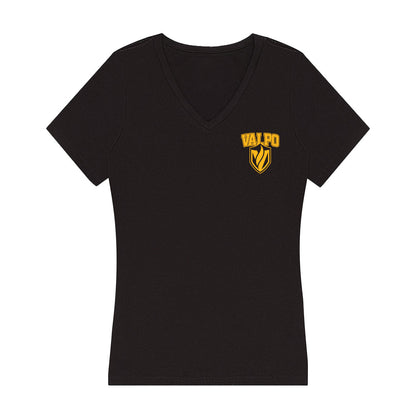 Valpo - NCAA Football : Ashton Allen - Women's V-Neck T-Shirt-0