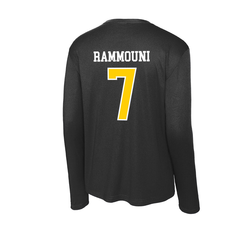 Michigan Tech - NCAA Football : Adam Rammouni - Activewear Long Sleeve T-Shirt-1