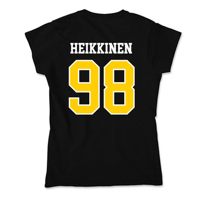 Michigan Tech - NCAA Football : Gauge Heikkinen - Soft Style Women’s T-Shirt-1