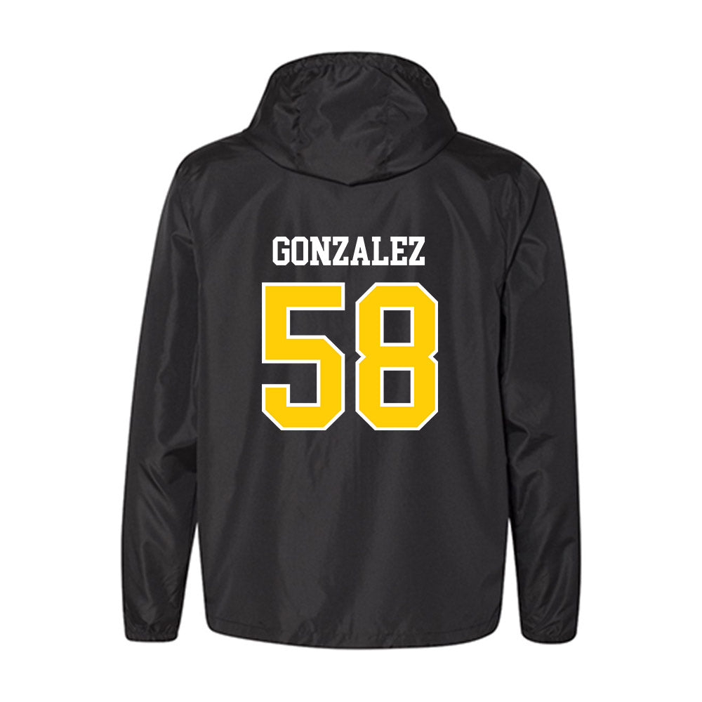 Michigan Tech - NCAA Football : Adrian Gonzalez - Windbreaker-1