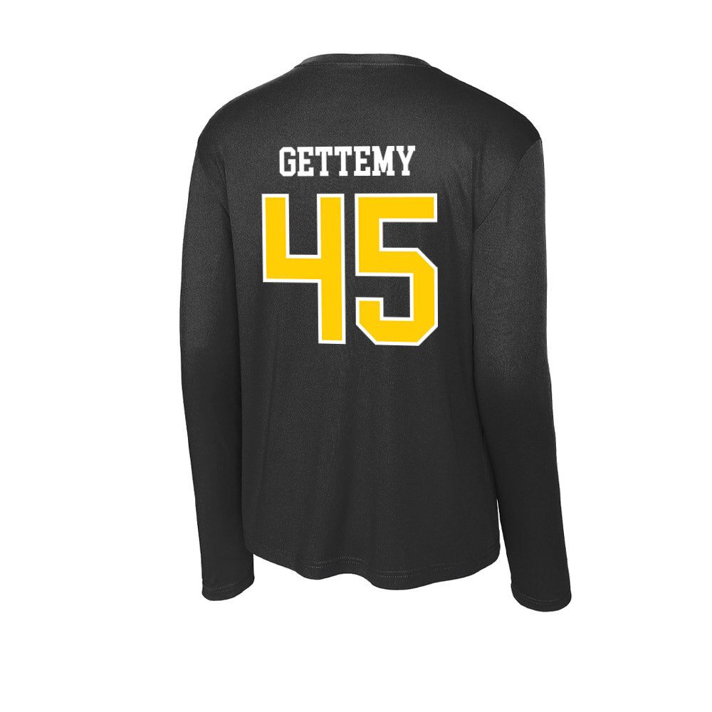 Michigan Tech - NCAA Football : Kyle Gettemy - Activewear Long Sleeve T-Shirt-1