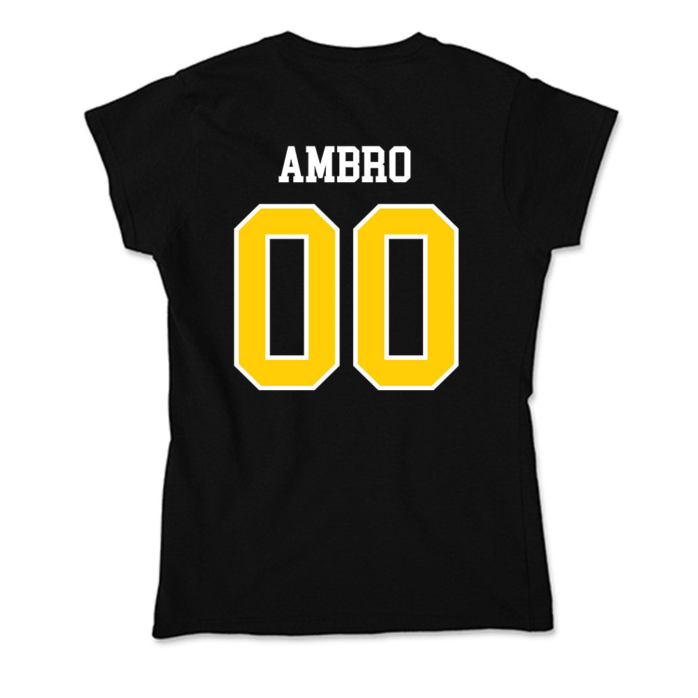 Michigan Tech - NCAA Women's Soccer : Polly Ambro - Soft Style Women’s T-Shirt-1