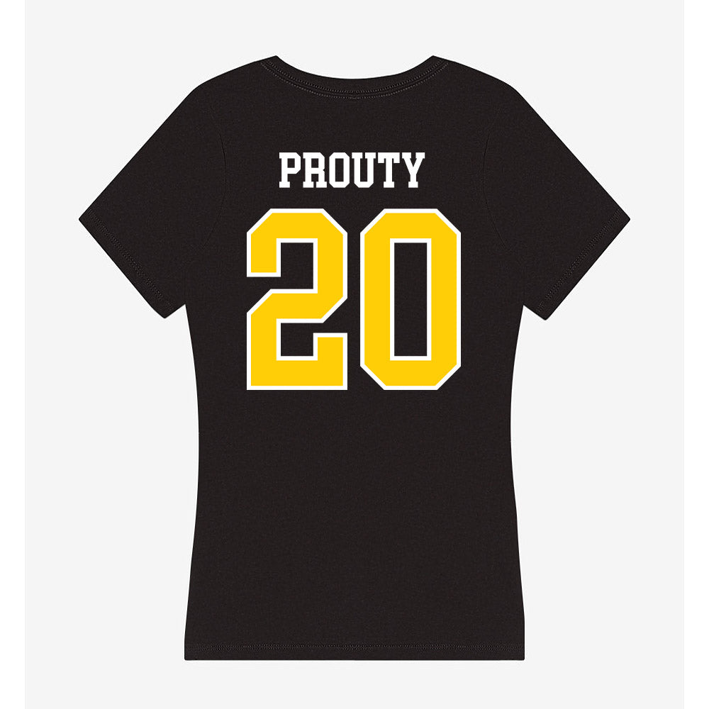 Michigan Tech - NCAA Men's Ice Hockey : Joe Prouty - Women's V-Neck T-Shirt-1