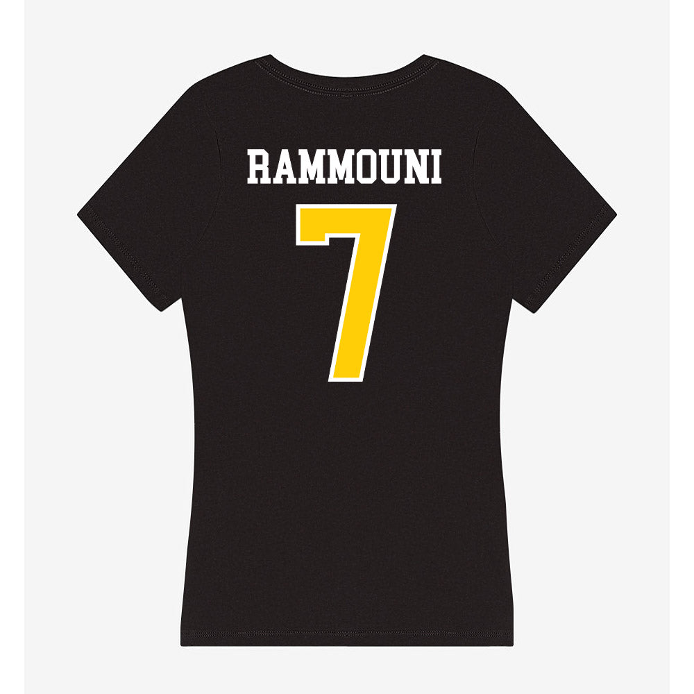Michigan Tech - NCAA Football : Adam Rammouni - Women's V-Neck T-Shirt-1