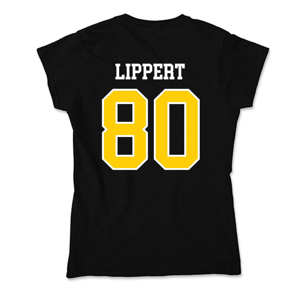 Michigan Tech - NCAA Football : Jaxon Lippert - Soft Style Women’s T-Shirt-1