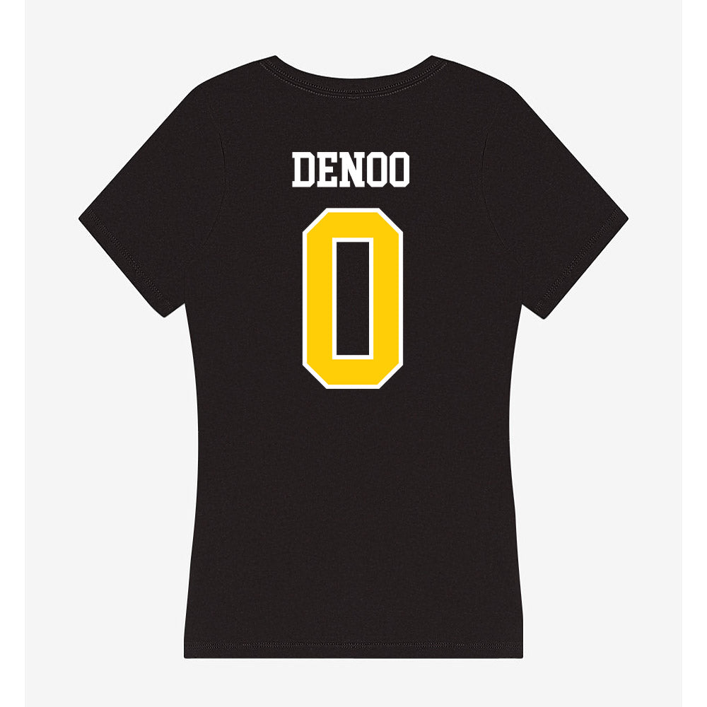 Michigan Tech - NCAA Football : Edem Denoo - Women's V-Neck T-Shirt-1