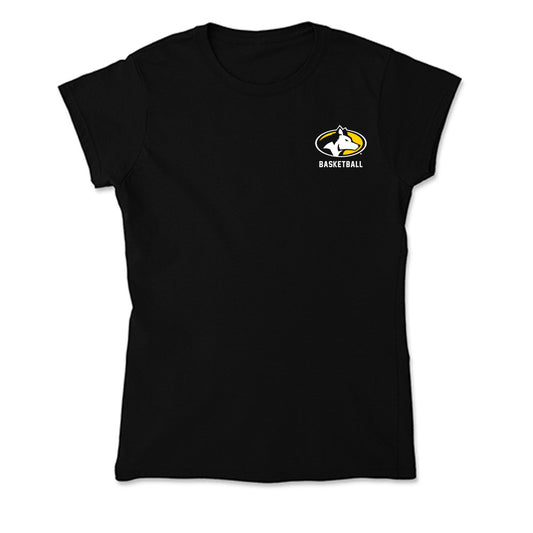 Michigan Tech - NCAA Men's Basketball : Garrett Spielman - Soft Style Women’s T-Shirt-0