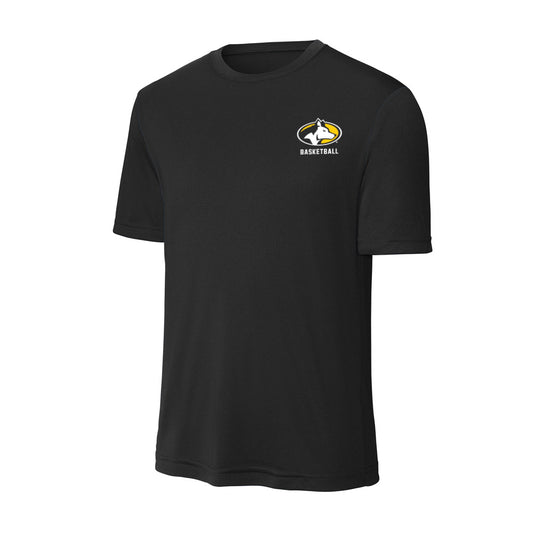 Michigan Tech - NCAA Men's Basketball : Garrett Spielman - Activewear T-Shirt-0