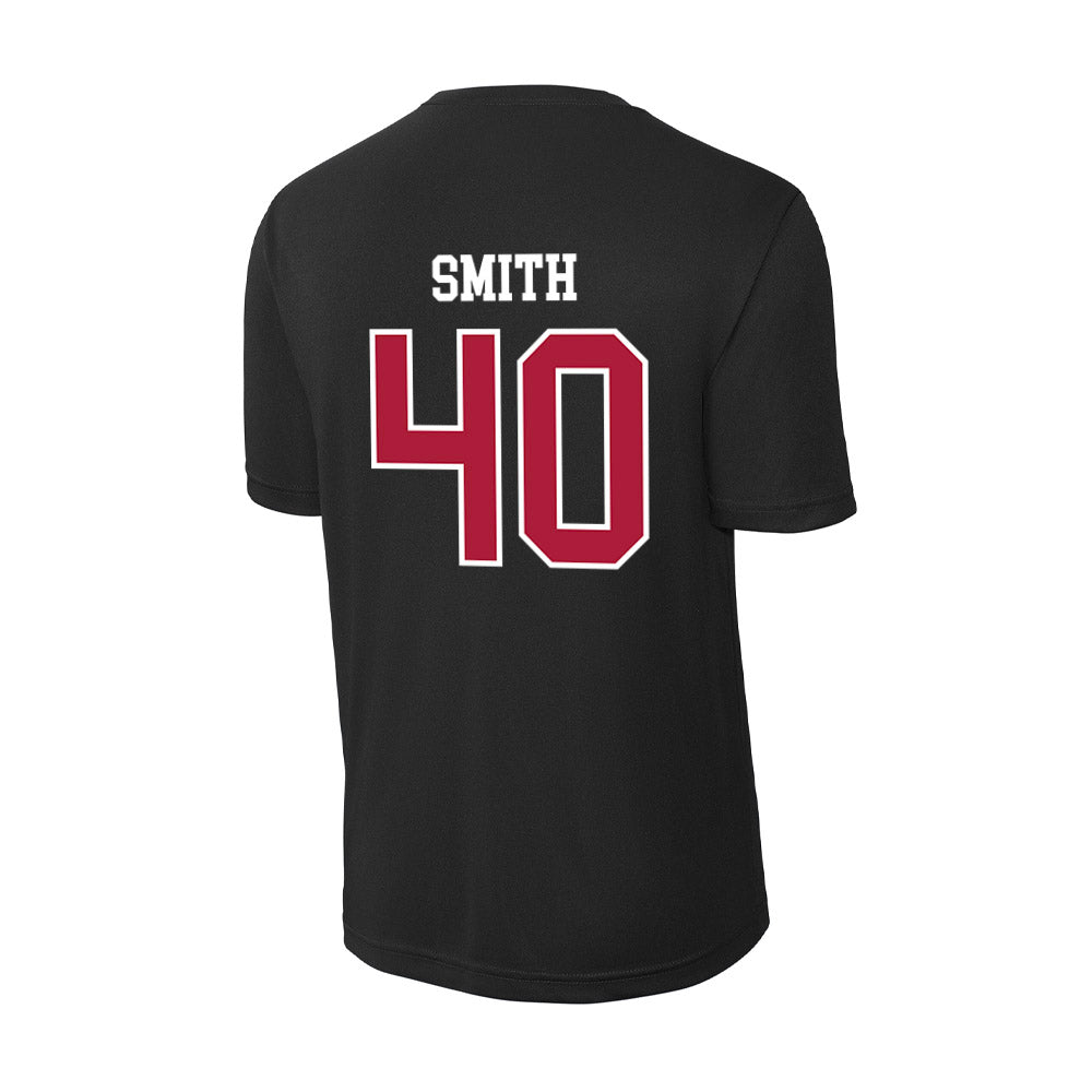 LMU - NCAA Men's Basketball : Cooper Smith - Activewear T-Shirt-1