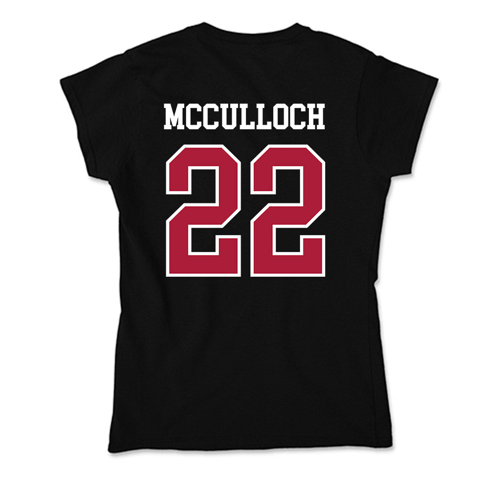 LMU - NCAA Women's Soccer : Caitlyn McCulloch - Soft Style Women’s T-Shirt-1