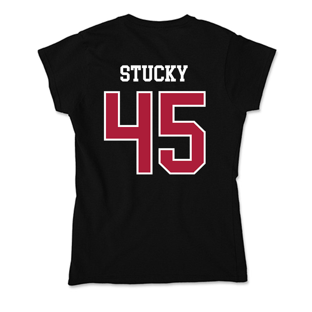 LMU - NCAA Baseball : Cole Stucky - Soft Style Women’s T-Shirt-1