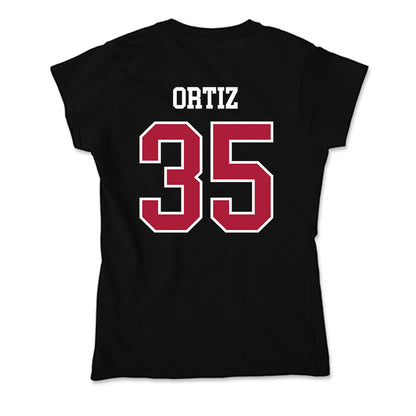 LMU - NCAA Baseball : Jordan Ortiz - Soft Style Women’s T-Shirt-1