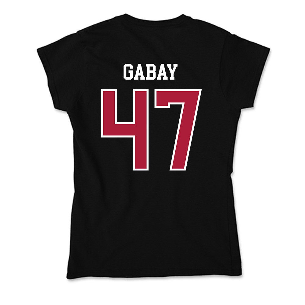 LMU - NCAA Baseball : Lucas Gabay - Soft Style Women’s T-Shirt-1