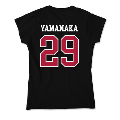 LMU - NCAA Baseball : Eli Yamanaka - Soft Style Women’s T-Shirt-1