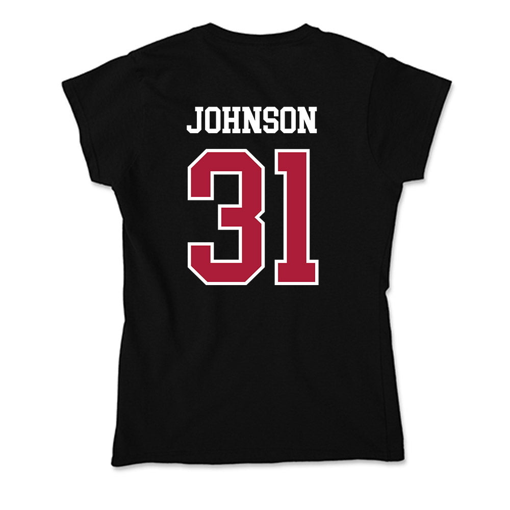 LMU - NCAA Baseball : Alec Johnson - Soft Style Women’s T-Shirt-1