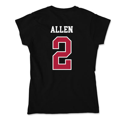 LMU - NCAA Softball : Mya Allen - Soft Style Women’s T-Shirt-1