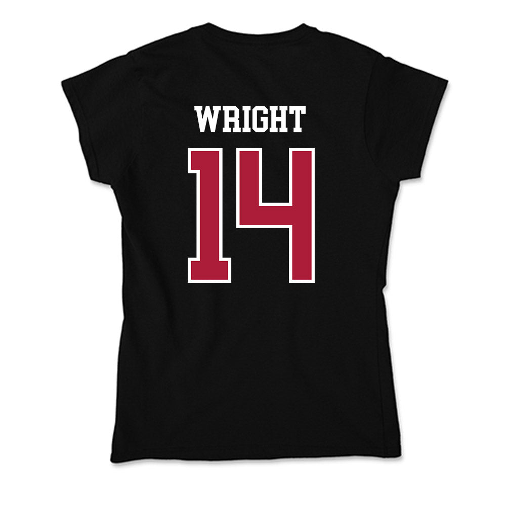 LMU - NCAA Men's Soccer : Skyler Wright - Soft Style Women’s T-Shirt-1